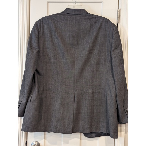 Men's Suit Jacket Size 46R by Tommy Hilfiger Gray - Picture 5 of 5